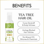 Thumbnail for Nuerma Science Tea Tree Hair Oil for Healthy Scalp & Dandruff Control - Distacart