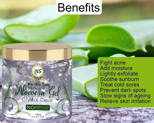 Nuerma Science Bio Skin Care Crystal Clear Aloe Vera Gel