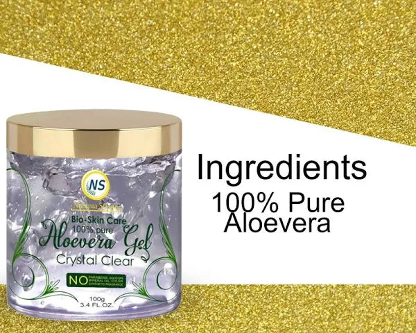 Nuerma Science Bio Skin Care Crystal Clear Aloe Vera Gel - Distacart