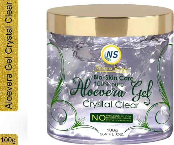 Nuerma Science Bio Skin Care Crystal Clear Aloe Vera Gel - Distacart