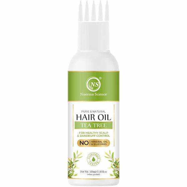 Nuerma Science Tea Tree Hair Oil for Healthy Scalp & Dandruff Control - Distacart