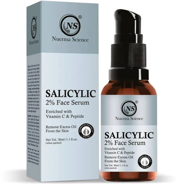 Nuerma Science Salicylic Acid Face Serum | Clear, Radiant Skin - Distacart
