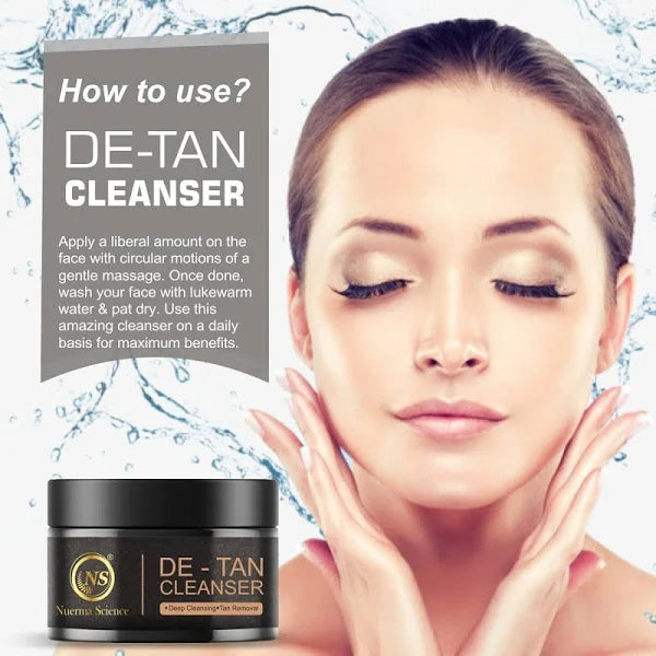 Nuerma Science De-Tan Cleanser | Purifies Skin & De-Tan Skin with Fair Complexion