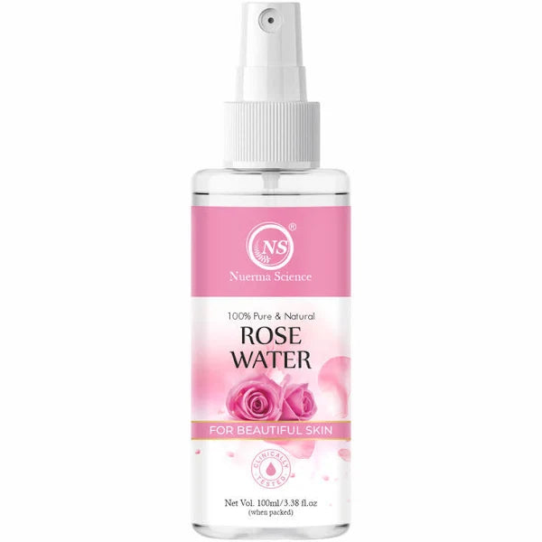 Nuerma Science Rose Water Face Toner to Shield Skin from Damage with Radiant Complexion - Distacart