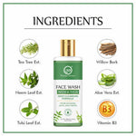 Thumbnail for Nuerma Science Neem & Tulsi Face Wash | Deep Cleansing Formula to Heal Pimples, Acne & Rashes - Distacart