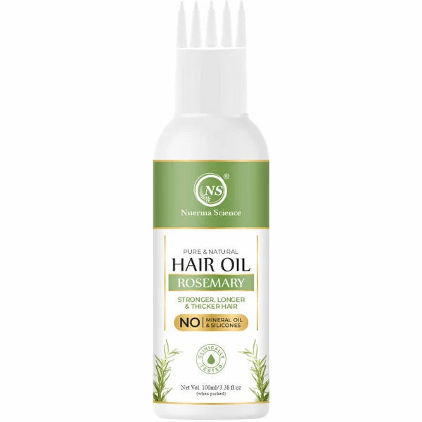Nuerma Science Rosemary Hair Oil for Stronger Longer & Thicker Hair - Distacart