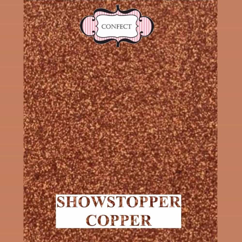 confect 6 shades of metallic sugar paste br b 250 gms b