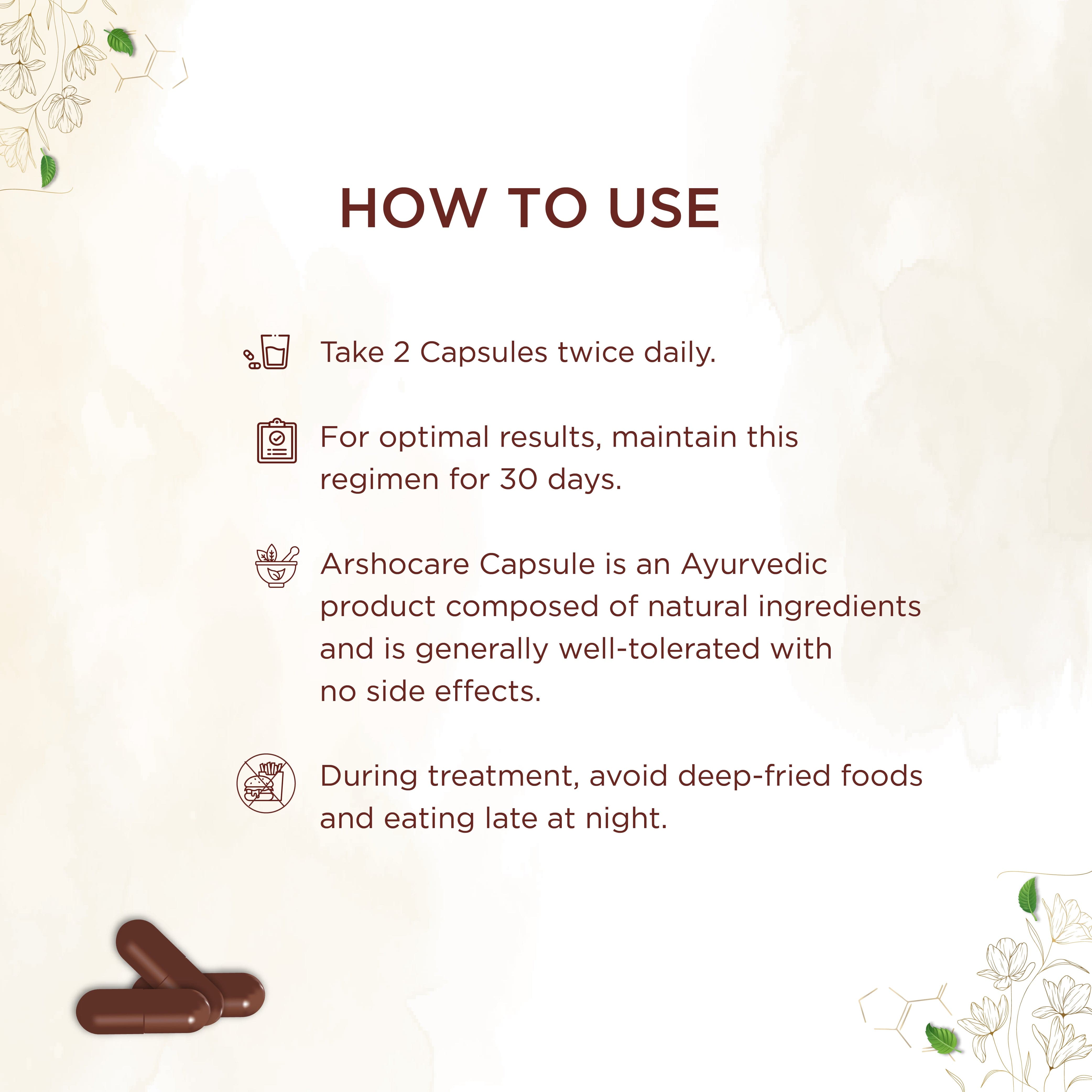 Shreevarma Arsho Care Capsules