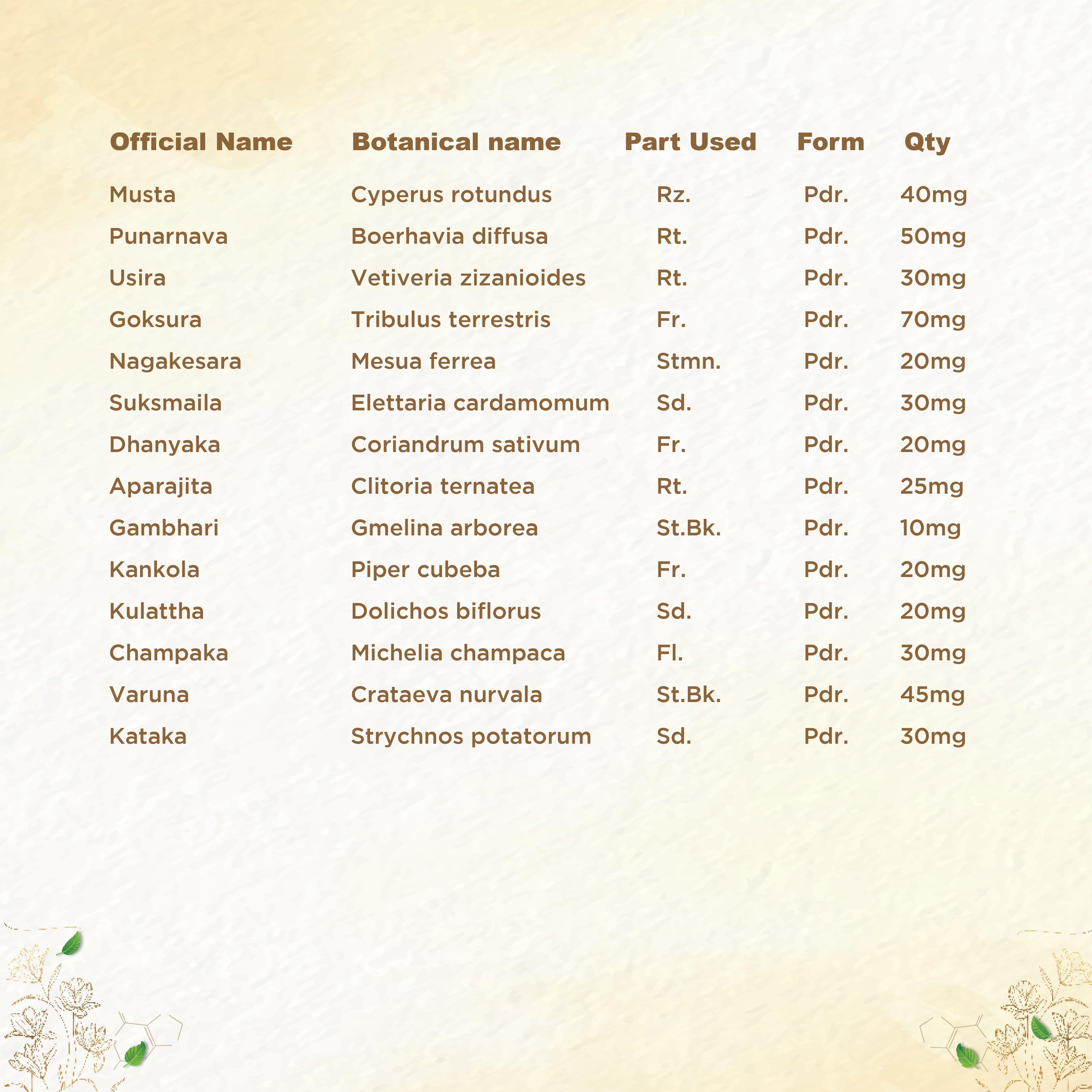 Shreevarma Reknown Choornam