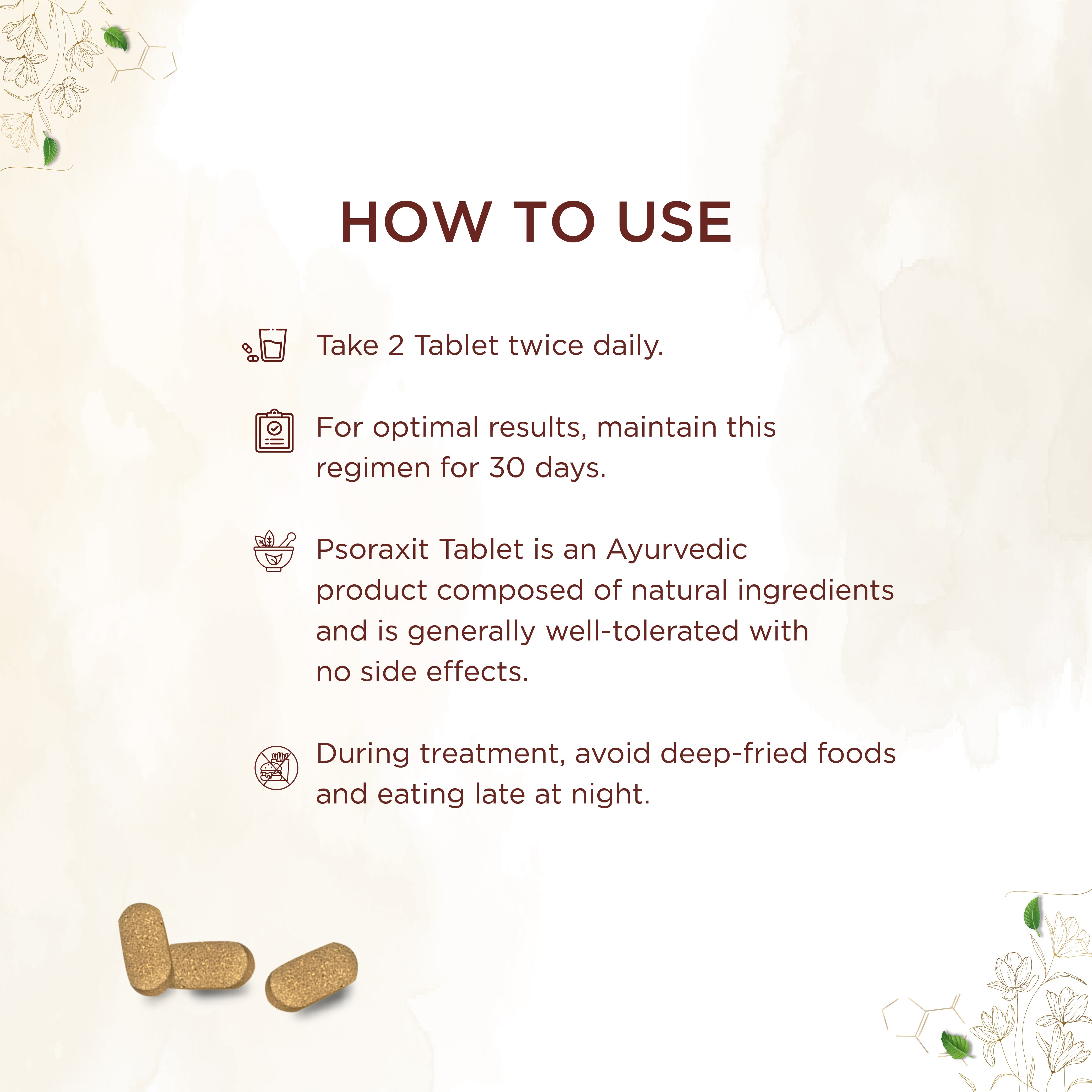 Shreevarma Psoraxit Tablets