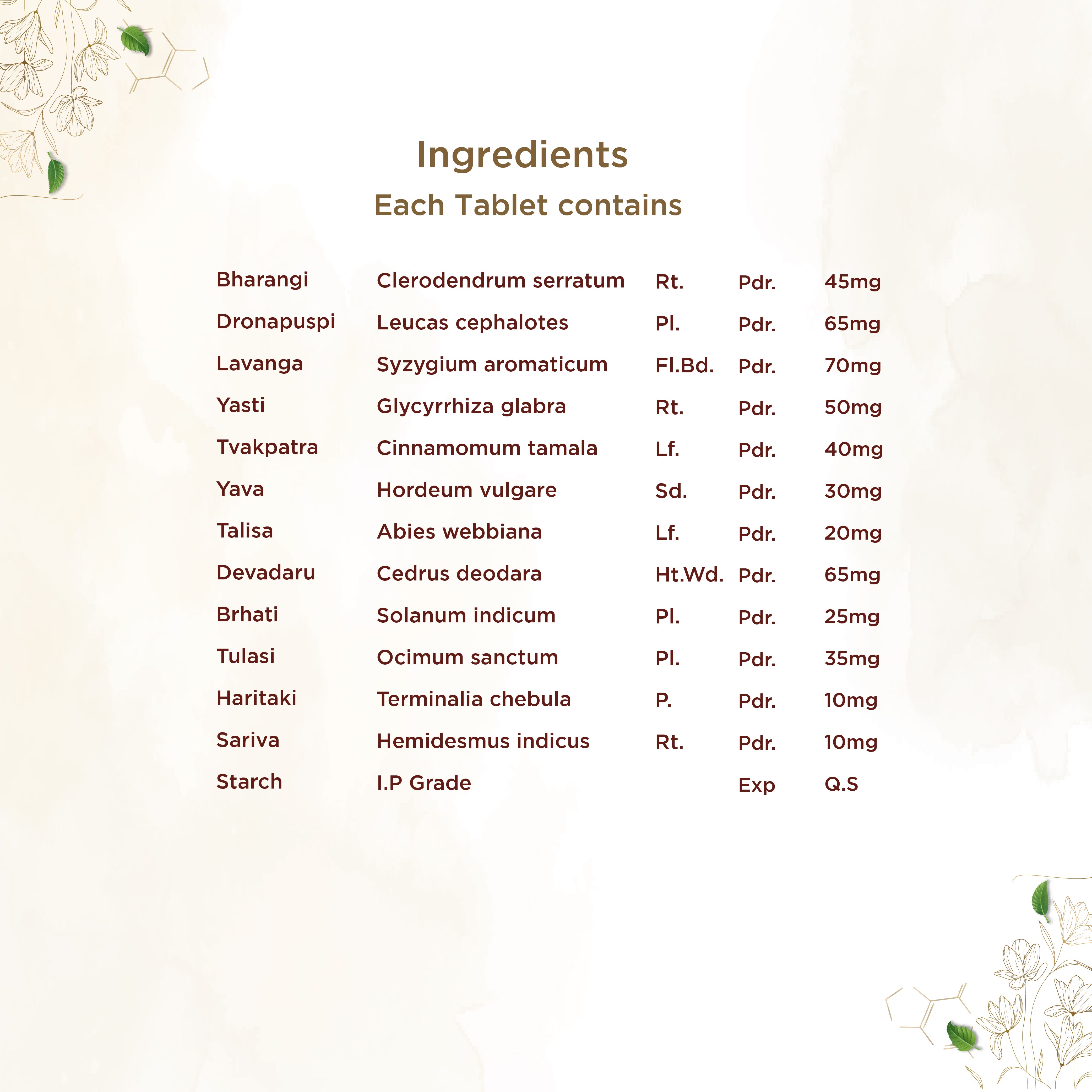 Shreevarma Sinit Tablets - Distacart