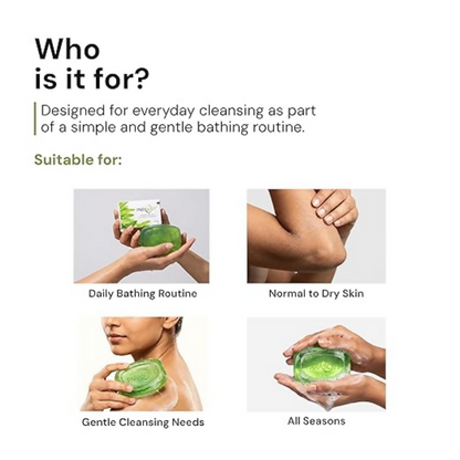 Parasoft Glycerine & Aloe Vera Translucent Bathing Bar - Dista