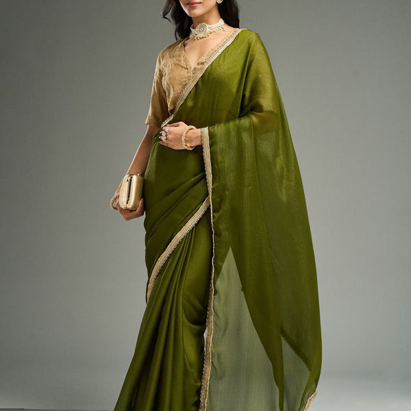 kasee Embellished EmbroideredSaree - Distacart