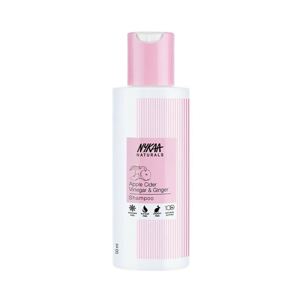 Nykaa Naturals Anti-Dandruff - Free Shampoo with Apple Cider Vinegar, Ginger & Tea Tree Oil - Distacart