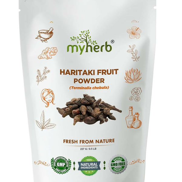 Myherb Natural Organic Haritaki Powder - Distacart
