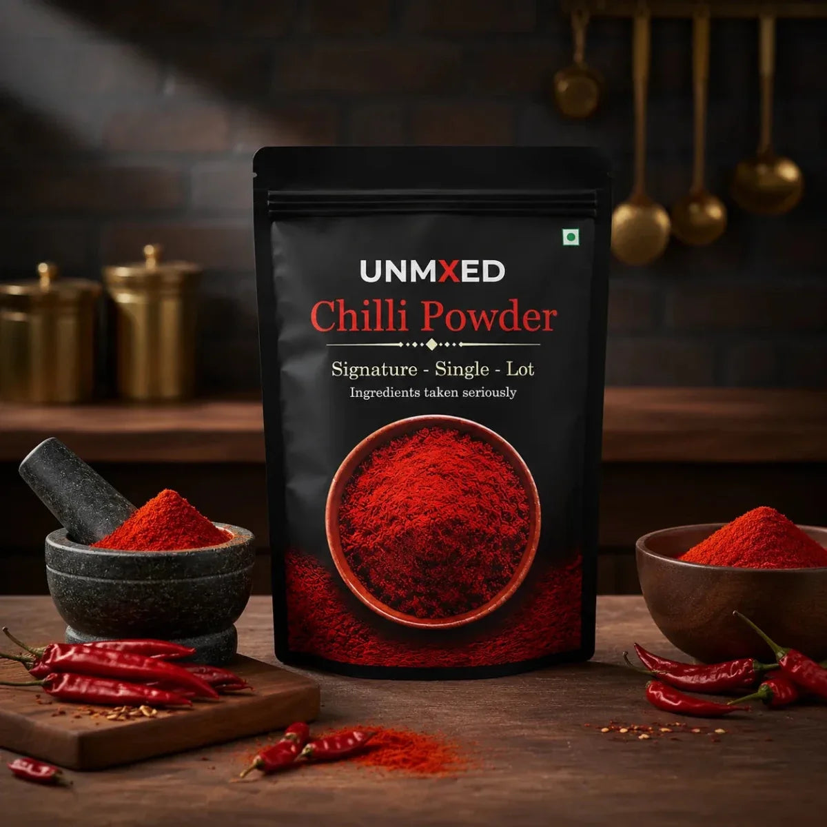 unmixed signature chilli powder perfect balance of heat colour flavour