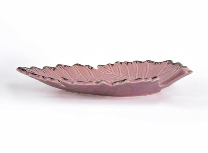 Simply Soho Blush Leaf Platter - Distacart
