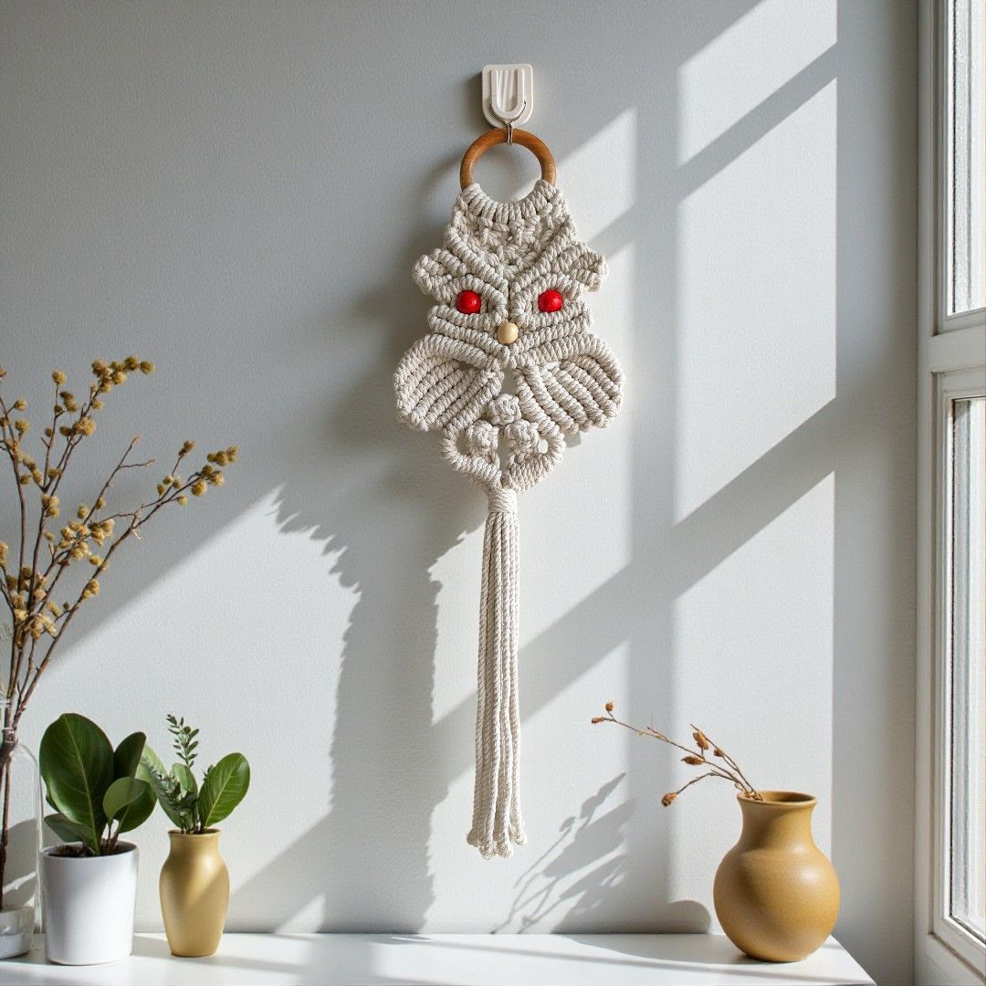 Sun Mun Decors Premium Macrame Owl