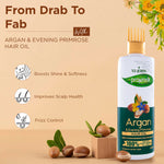 Thumbnail for VI-JOHN Prakritik Argan & Evening Primrose Hair oil, Helps to Control Dandruff,100% Bio Actives Hair Oil