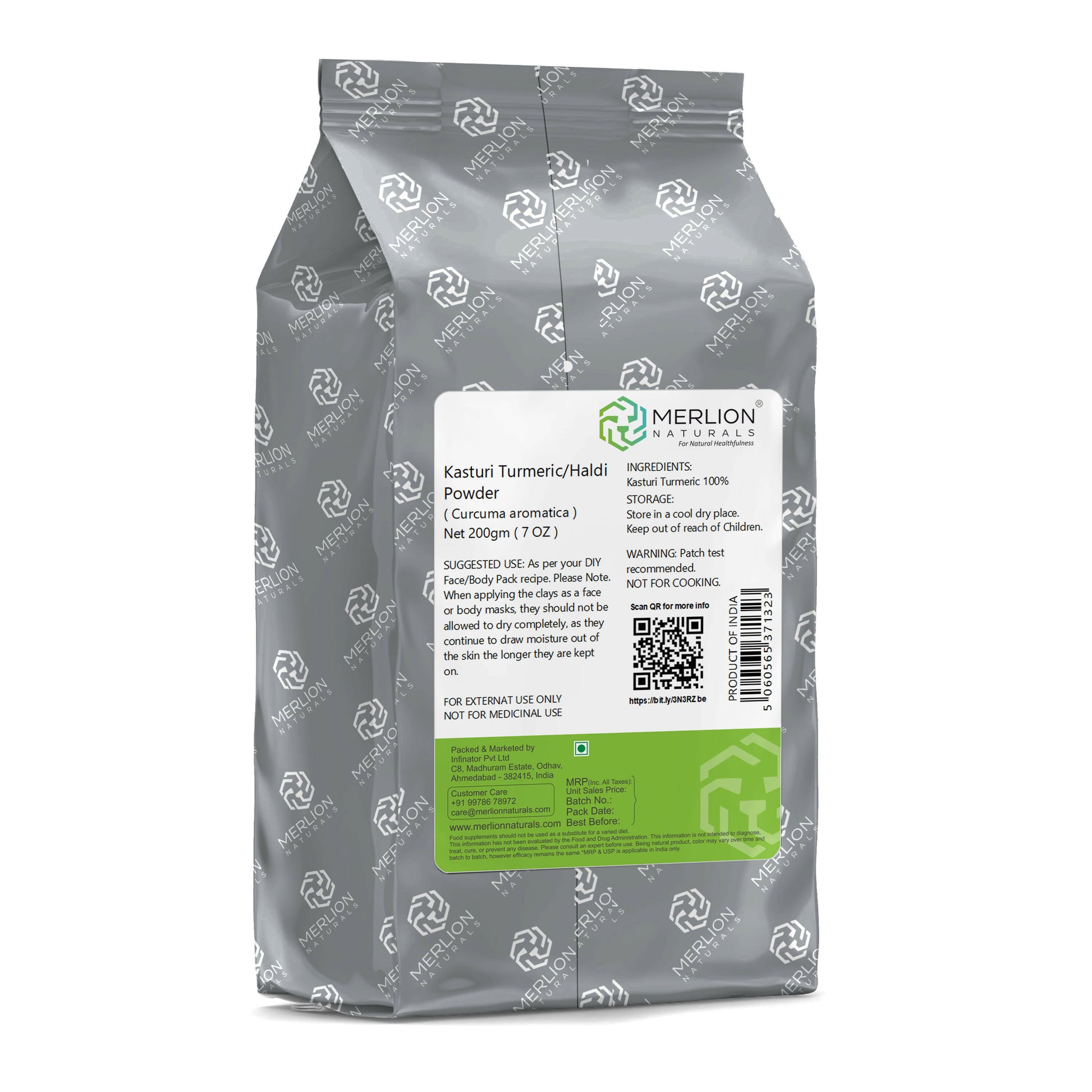 Kasturi Turmeric Powder_200gm_Merlion Naturals_2