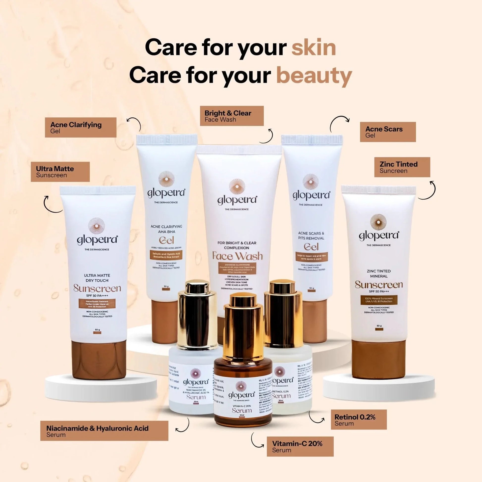 Glopetra Skin Brightening Complex Serum - Dista
