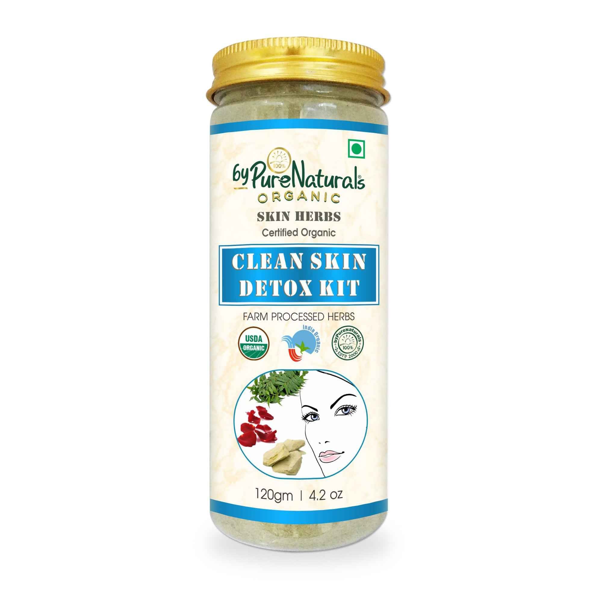 byPureNaturals Organic Skin Detox Kit - Dista