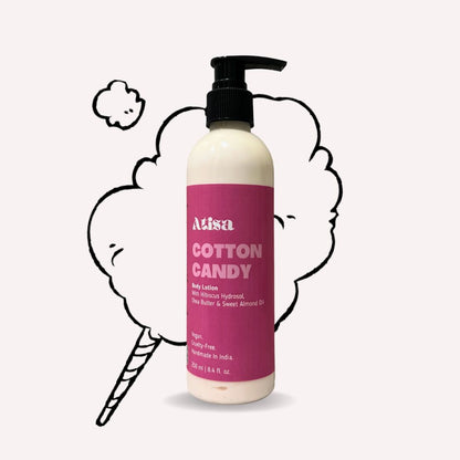 Atisa Cotton Candy Body Lotion - Distacart
