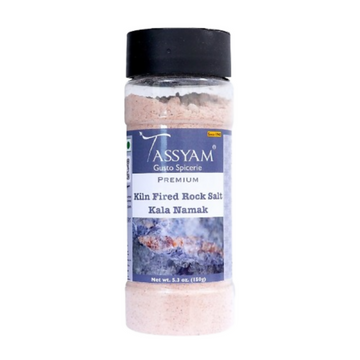 Tassyam Organics Black Rock Salt Powder - Distacart