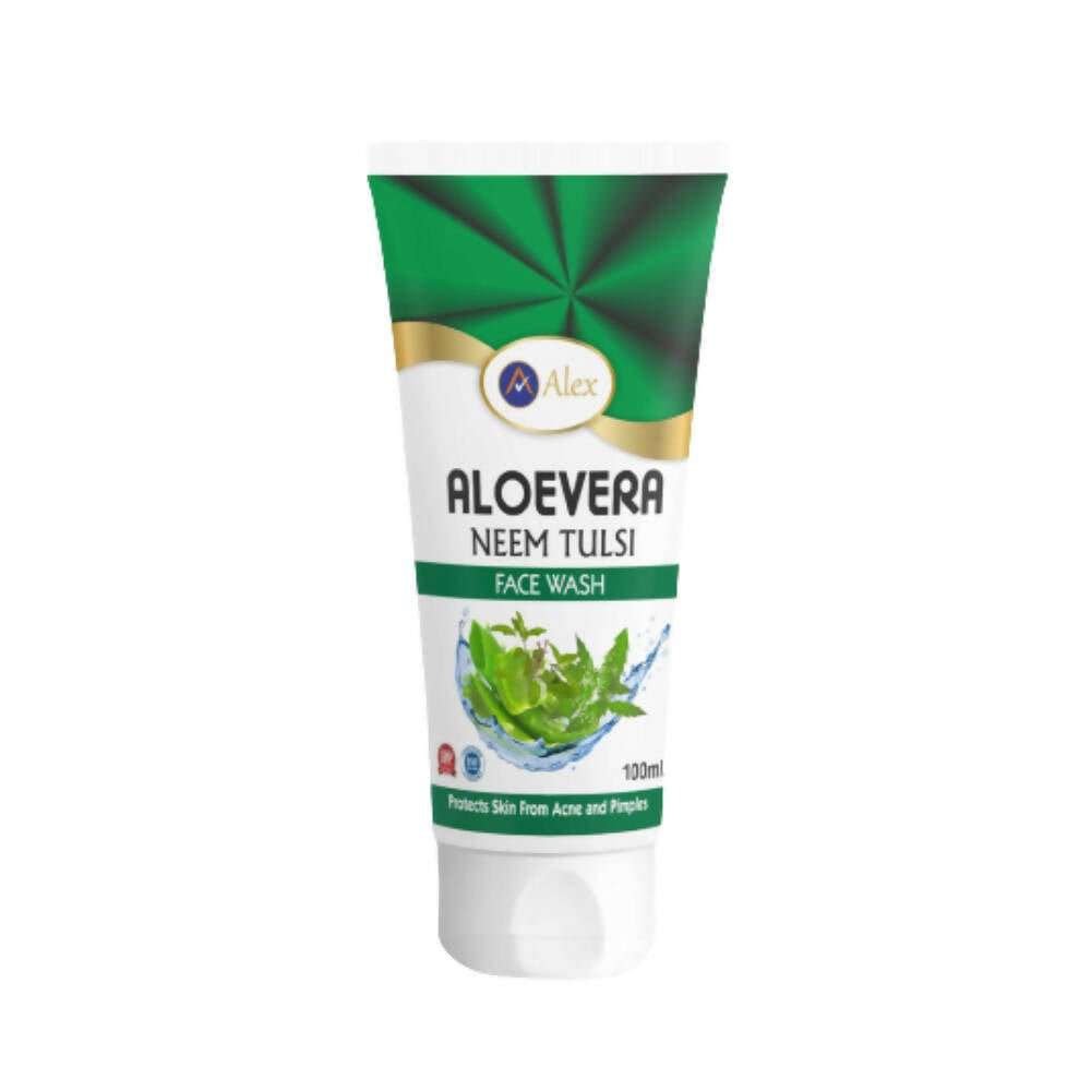 Alex Aloevera Neem Tulsi Face Wash - Distacart