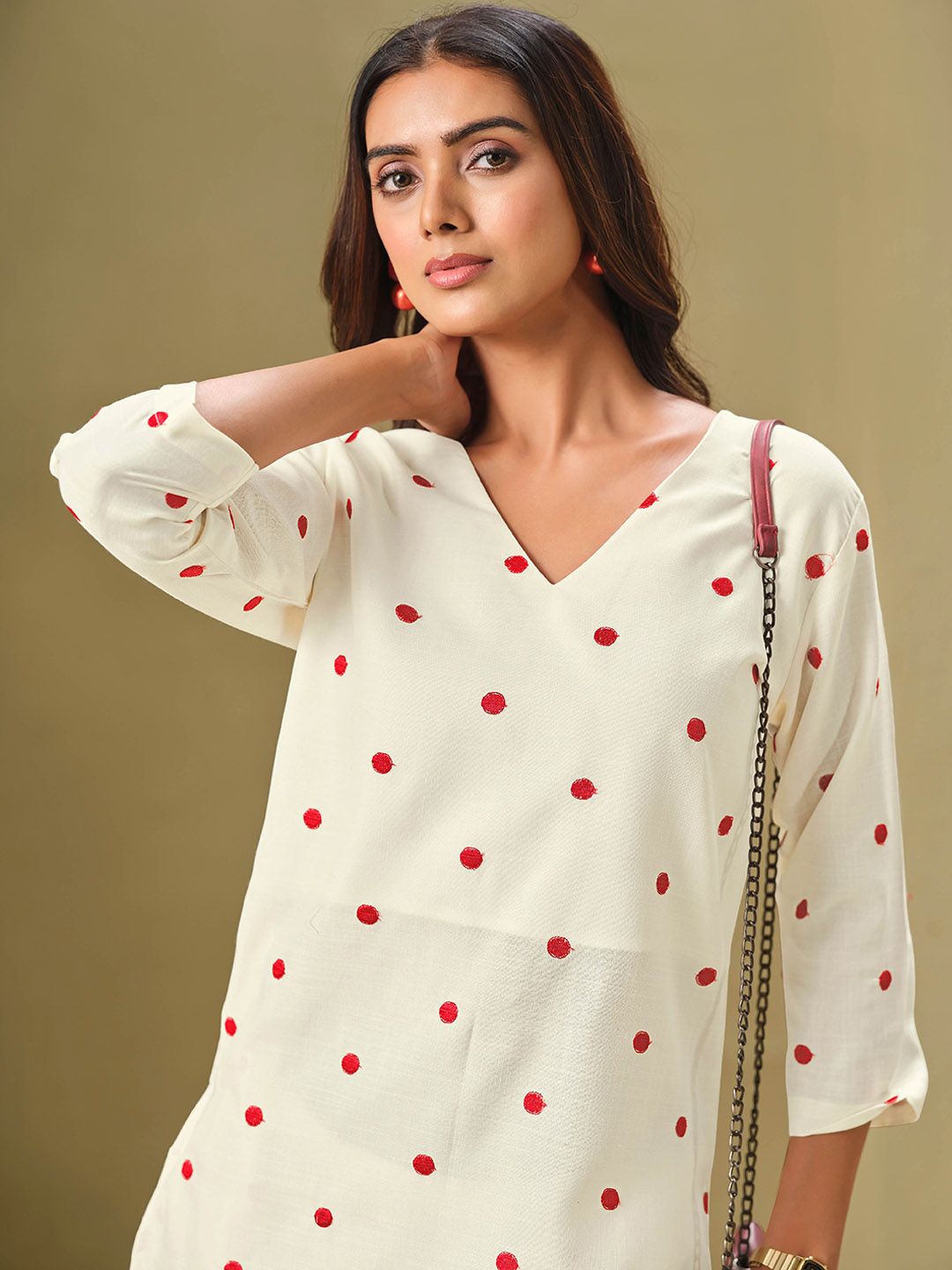 Sangria Embroidered Pure Cotton Kurta Sets