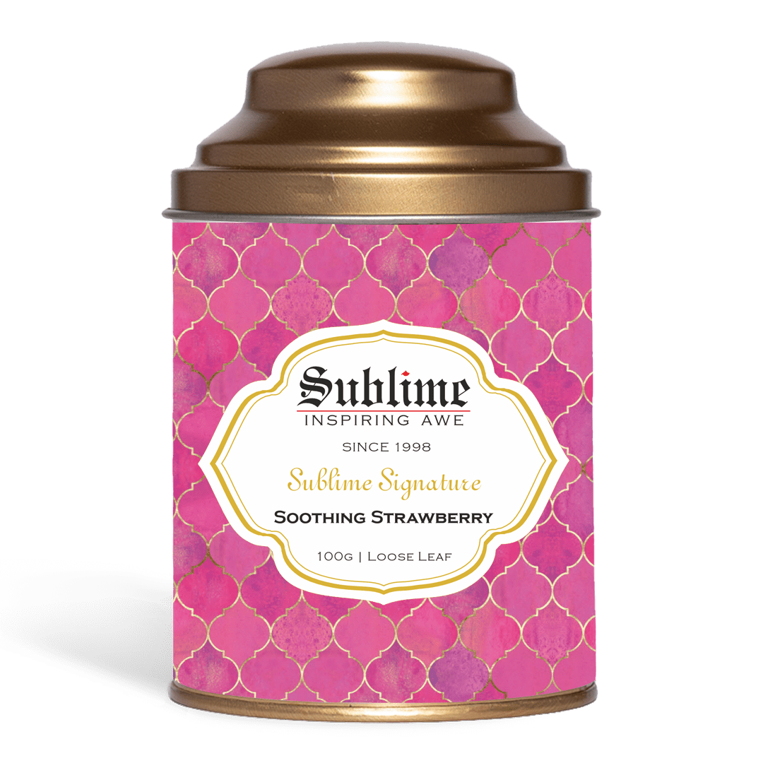 Sublime Inspiring Awe Soothing Strawberry Tea - Distacart