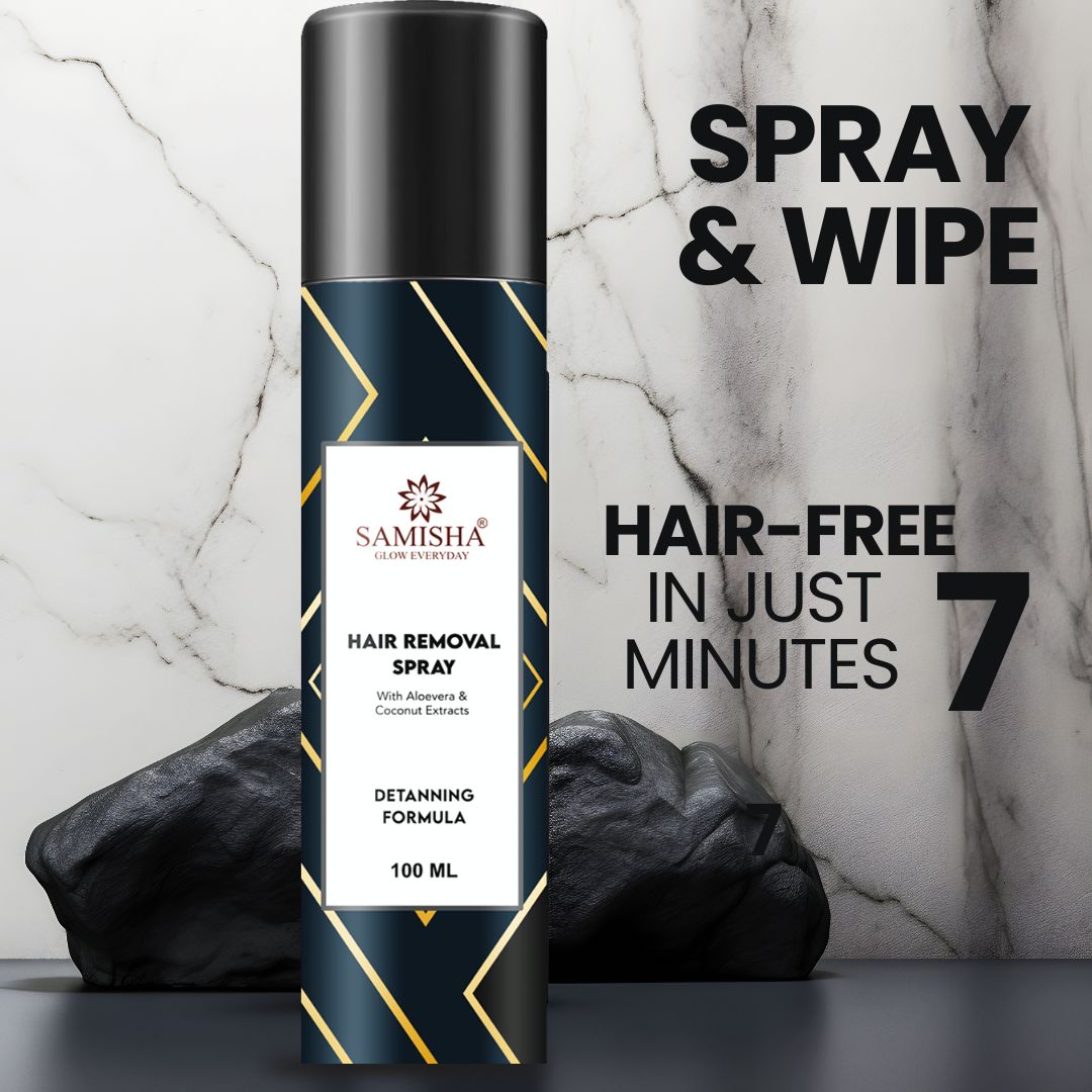 Samisha Hair Removal Spray For Men & Women - Distacart
