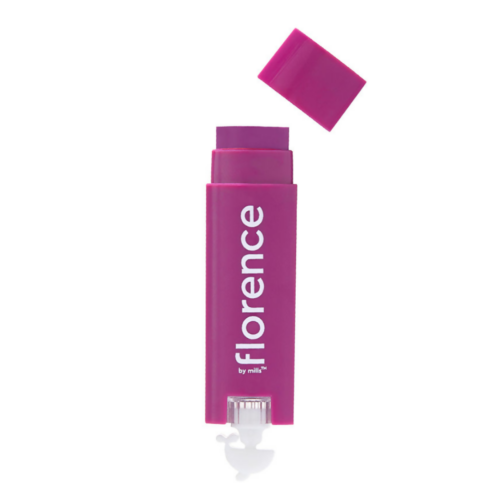 Florence by Mills Oh Whale! Tinted Lip Balm - Dragonfruit & Grape (Purple) - Distacart