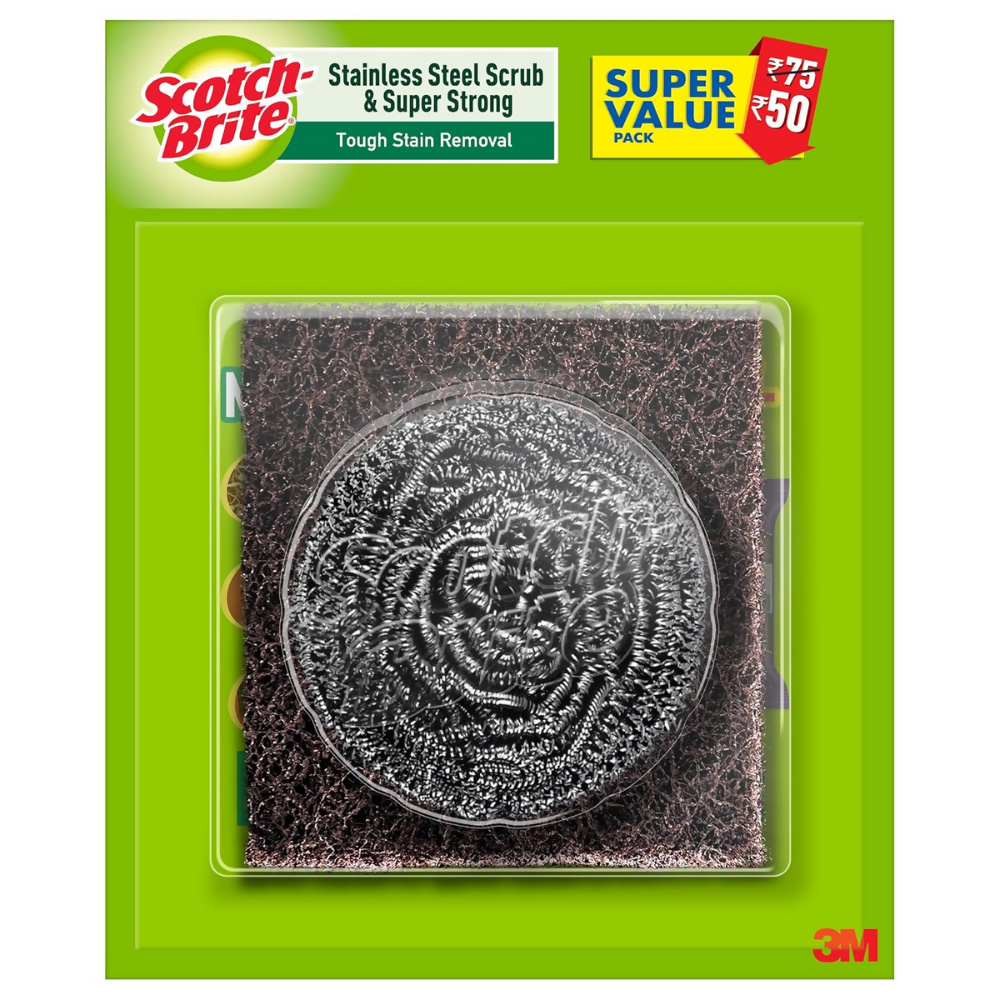 Scotch-Brite Steel Ball and Super Strong - Pack of 6 - Dista