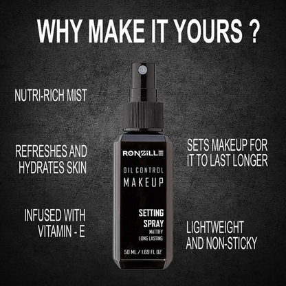 Ronzille Oil Control Makeup Setting Spary - Dista