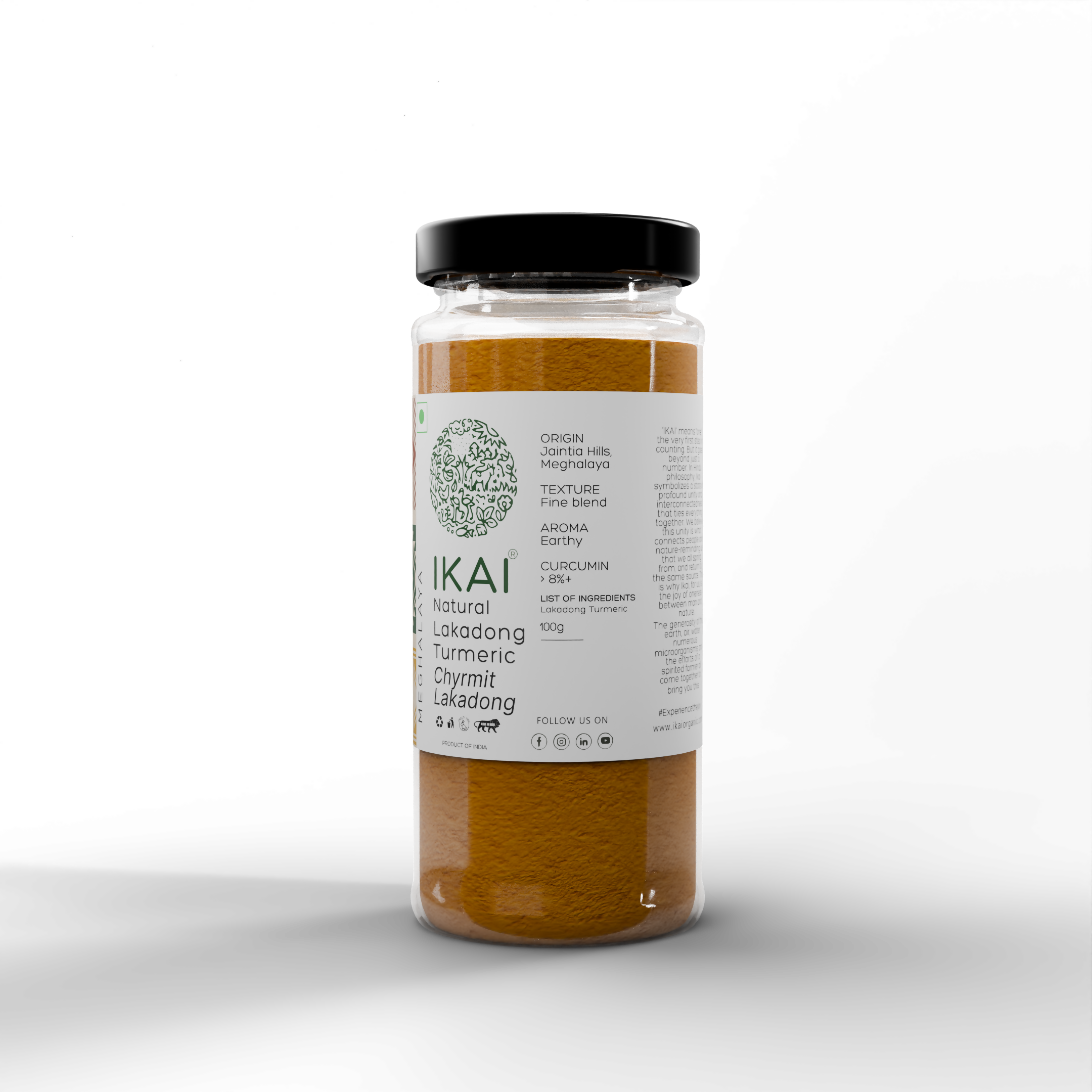 3 - Natural Lakadong Turmeric - 100g