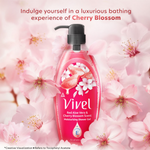 Thumbnail for Vivel Red Aloe Vera & Cherry Blossom Scent Moisturizing Shower Gel - Distacart