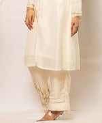 Thumbnail for Timaraa Ivory Lumina Silk Co-Ord Set - Dista