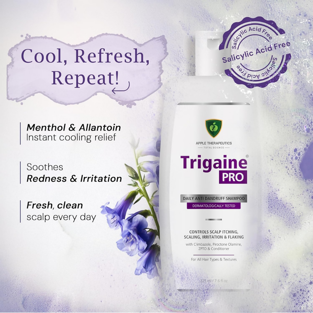 APPLE THERAPEUTICS Trigaine PRO Anti-Dandruff Shampoo - Dista
