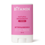 Thumbnail for Bitamin Strawberry Teens Natural Deodorant Roll On Stick
