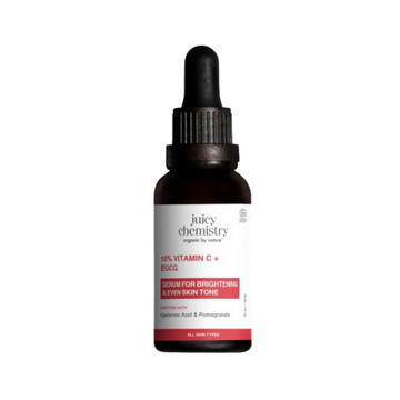 Juicy Chemistry 10% Vitamin C + EGCG Face Serum - Distacart