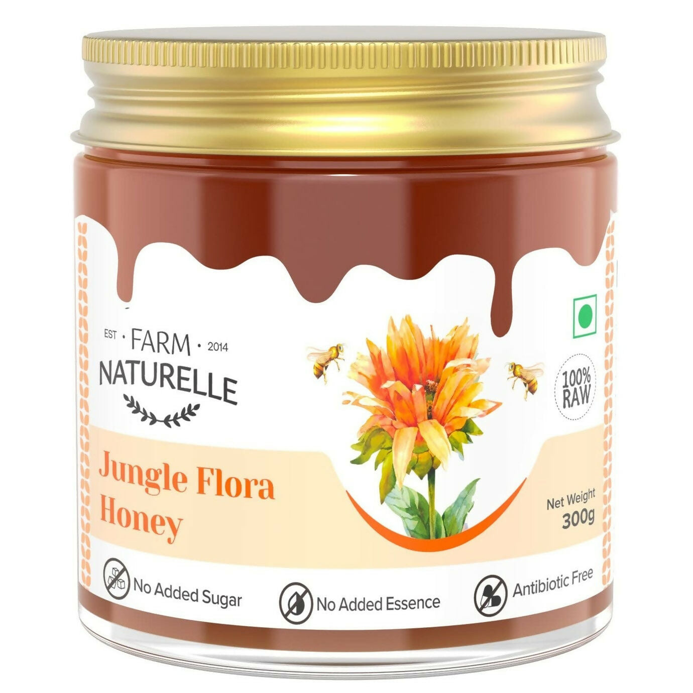Farm Naturelle Tulsi, and Jungle Honey