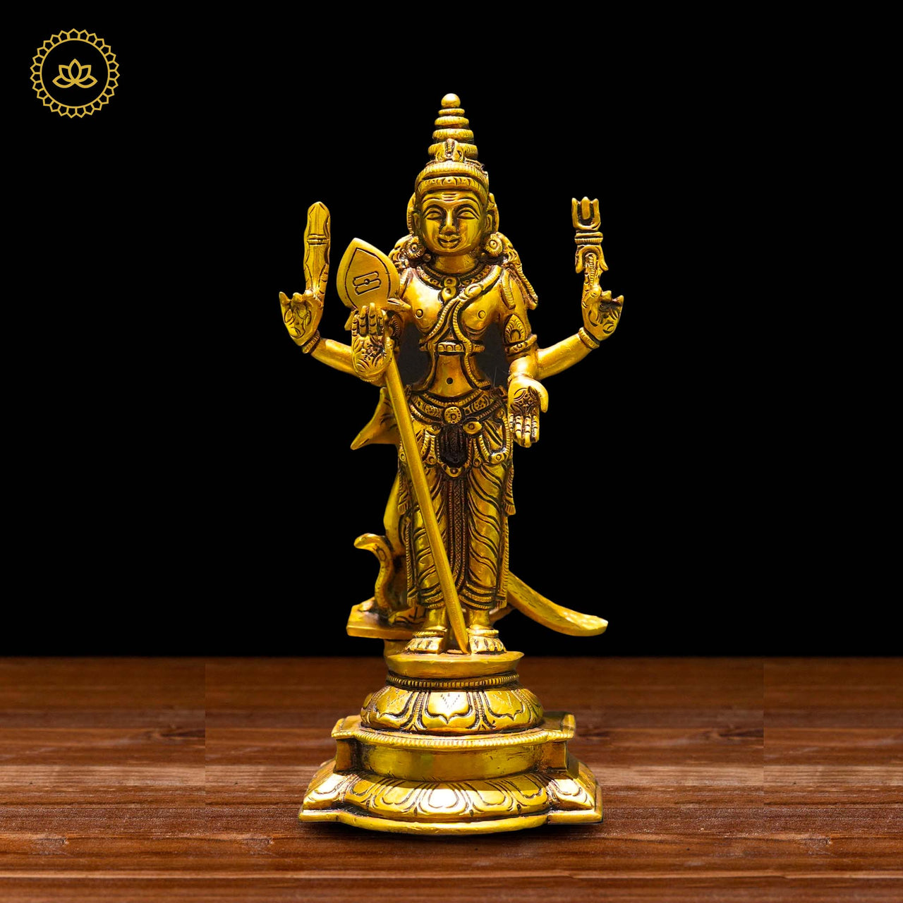 Brass Subramanya Statue - Divine Blessings for Spiritual Seekers - Distacart