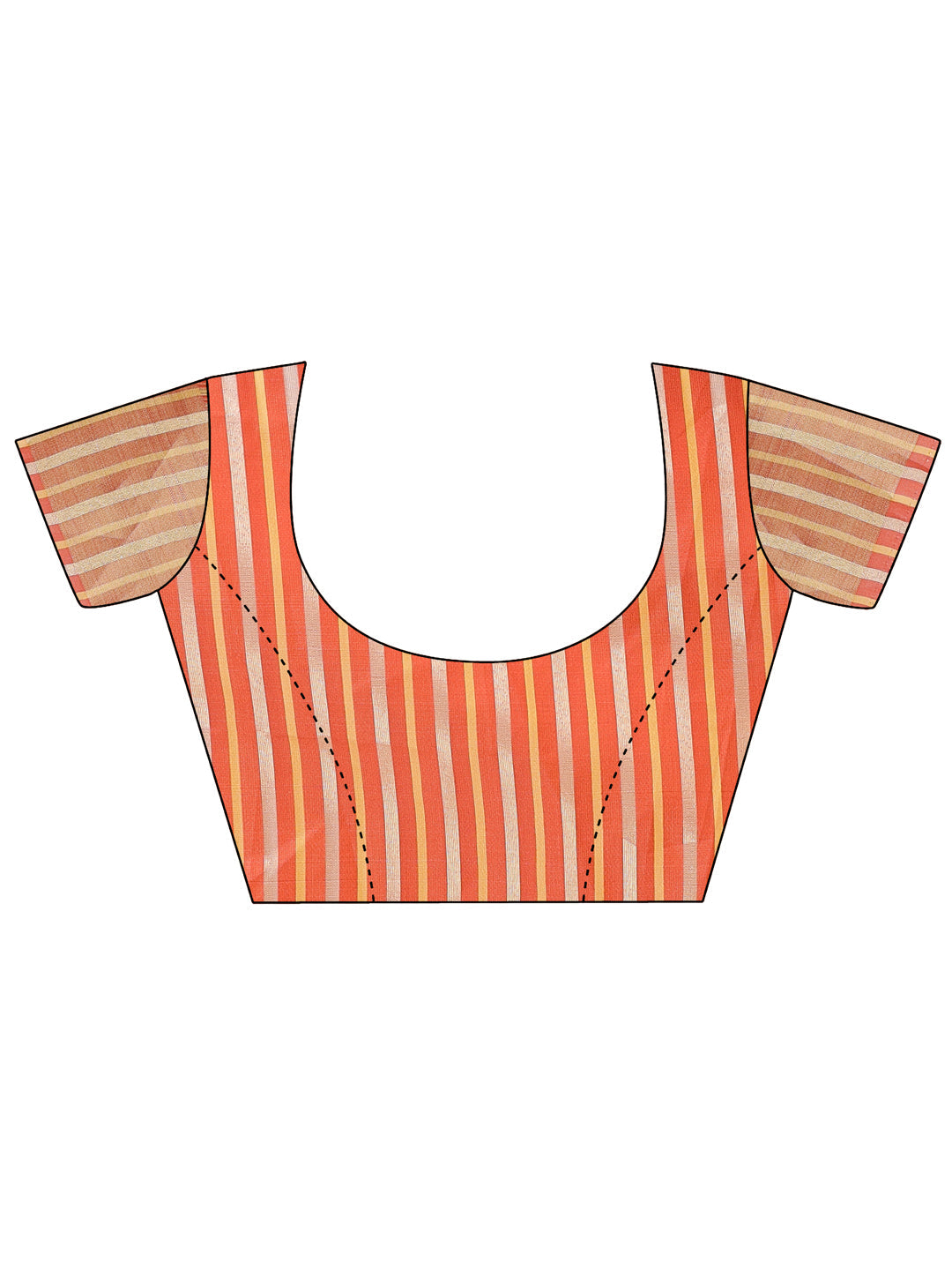 Aanika Women Yellow Organza Saree With UnStiched Blouse - Distacart