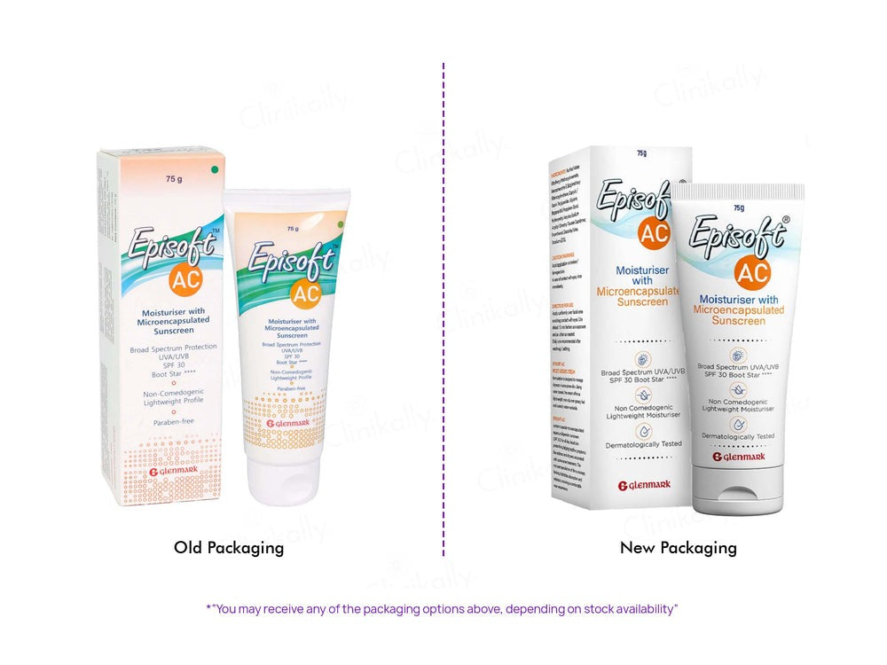 Episoft AC Moisturizer with Sunscreen, SPF 30
