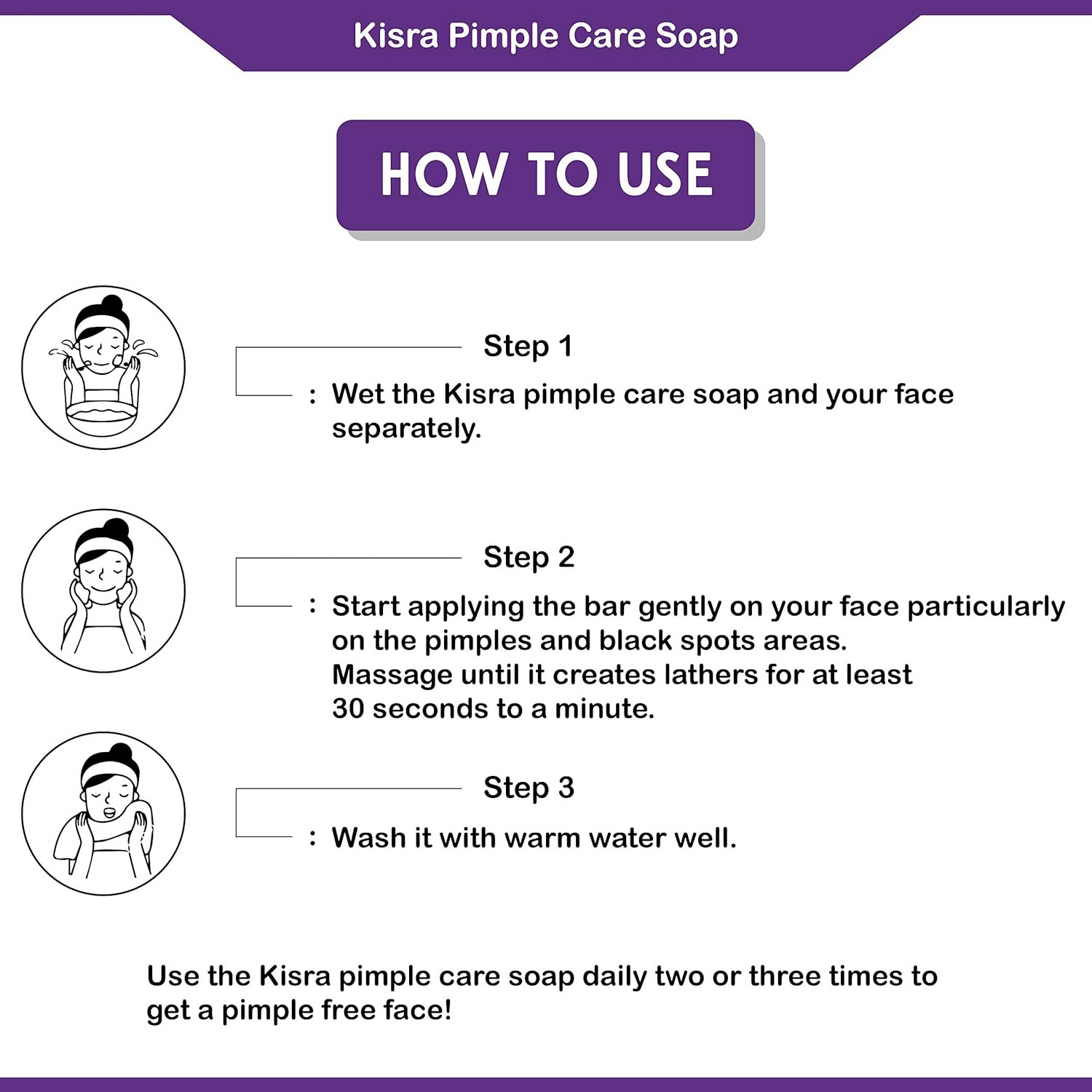 Kisra Ultimate Anti Acne - Pimple & Dark Spot Care Kit - Distacart