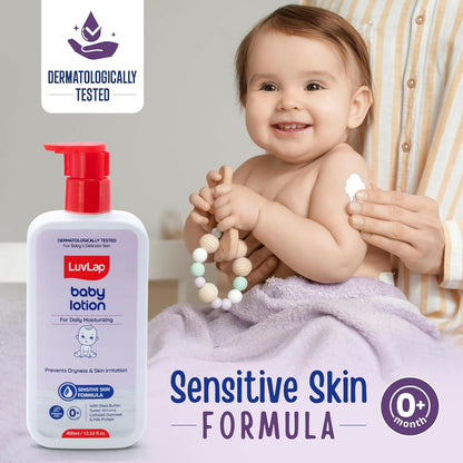 LuvLap Baby Wash & Shampoo + Baby Lotion Combo Set - Distacart