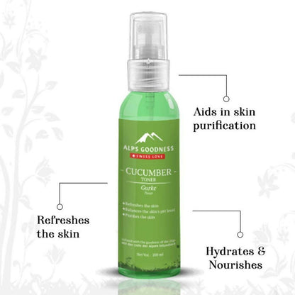 Alps Goodness Cucumber Toner - Distacart