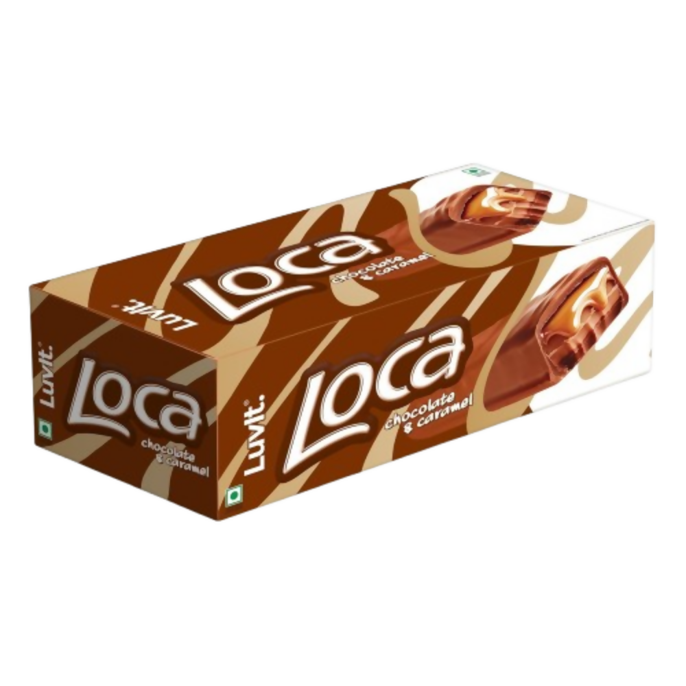 LuvIt. Loca Chocolate Caramel Bar - Distacart