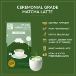 Thumbnail for TeaFit Ceremonial No Sugar Instant Matcha Latte Premix - Distacart